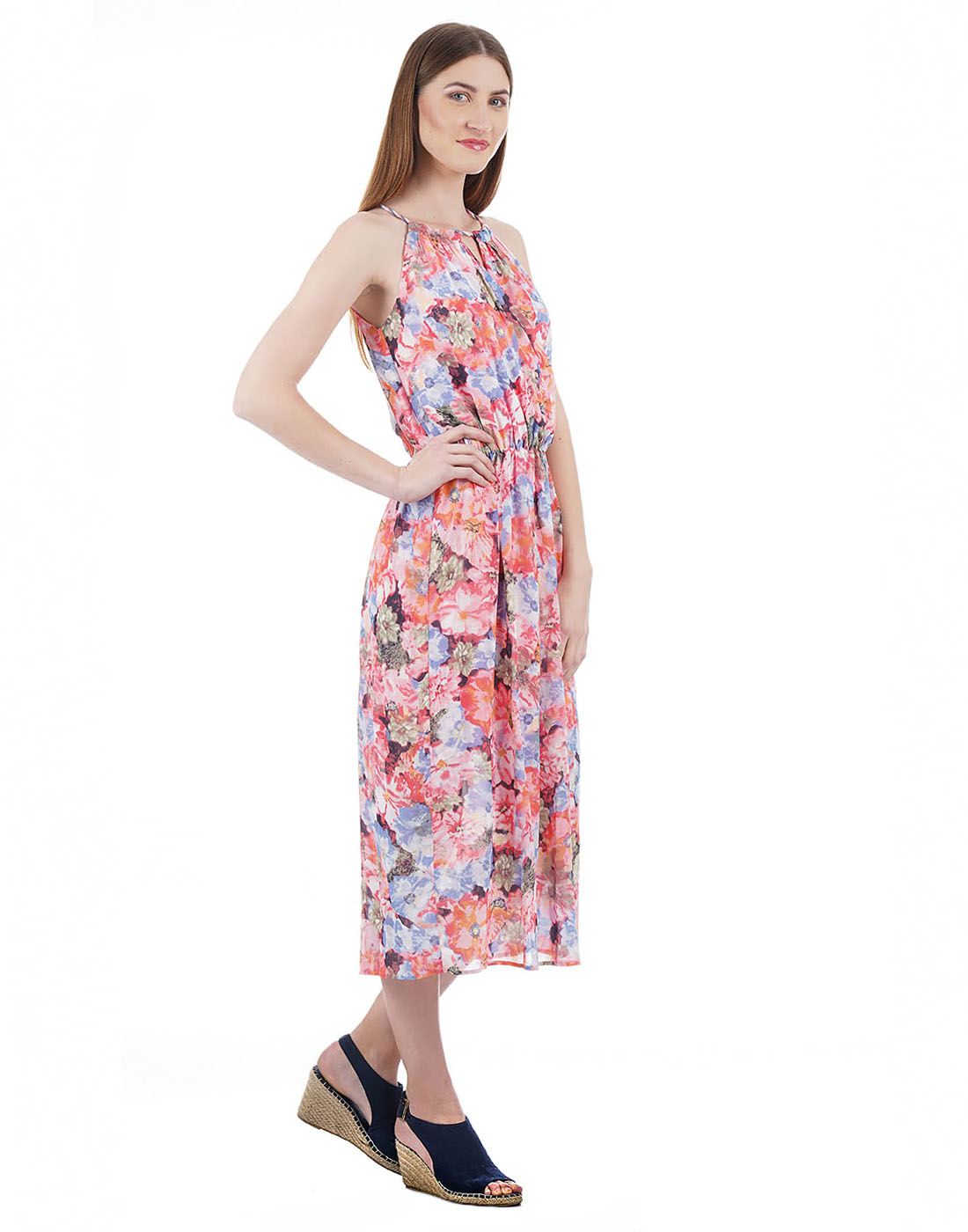 U.S. Polo Assn. Women Floral Print Casual Wear Dresses